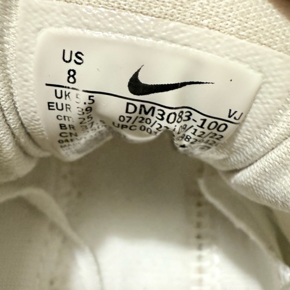 Nike React Escape RN Women’s White Leopard Print Running Shoes Size 8 - Picture 10 of 10